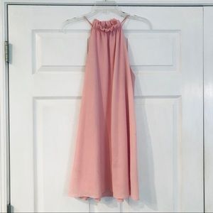 Pink Ruffle Dress